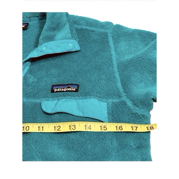 Patagonia Re-Tool Snap T Pullover Fleece Womens Small Teal Polartec 25442 - Picture 5 of 9